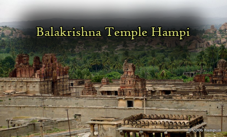 Balakrishna Temple Hampi